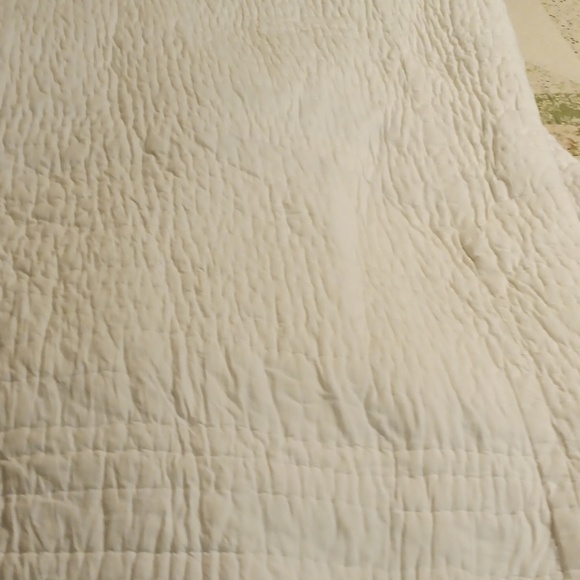 Pottery Barn Striped Quilt - Cream and Black Full/queen - Picture 12 of 15